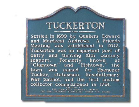 Tuckerton Sign Image