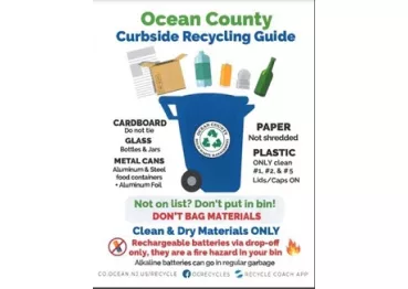 Ocean County Curbside Recycling Guide